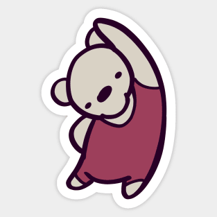 Polar Bearrobics Sticker